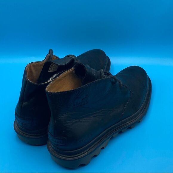 Sorel Black Leather Boots - Picture 2 of 5